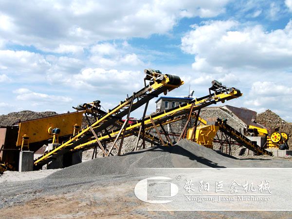 陕西宁陕时产300-400吨石料生产线